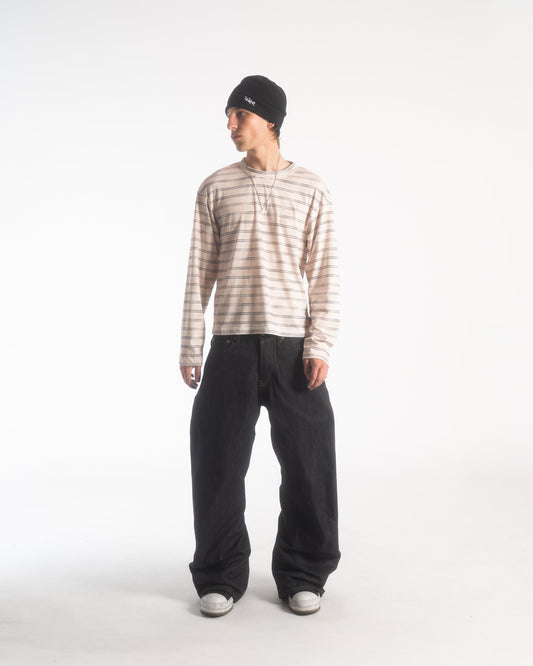 DIRTY STRIPED LONGSLEEVE