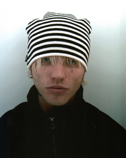 STRIPED OUT BEANIE