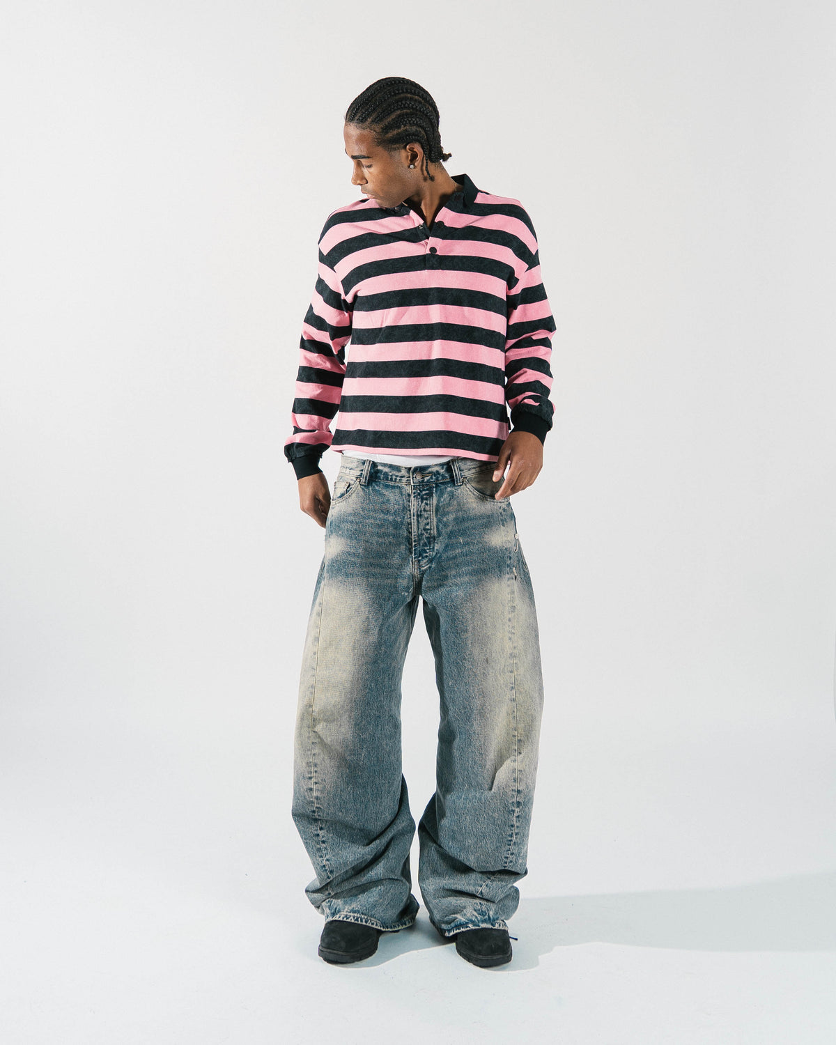STRIPED POLO