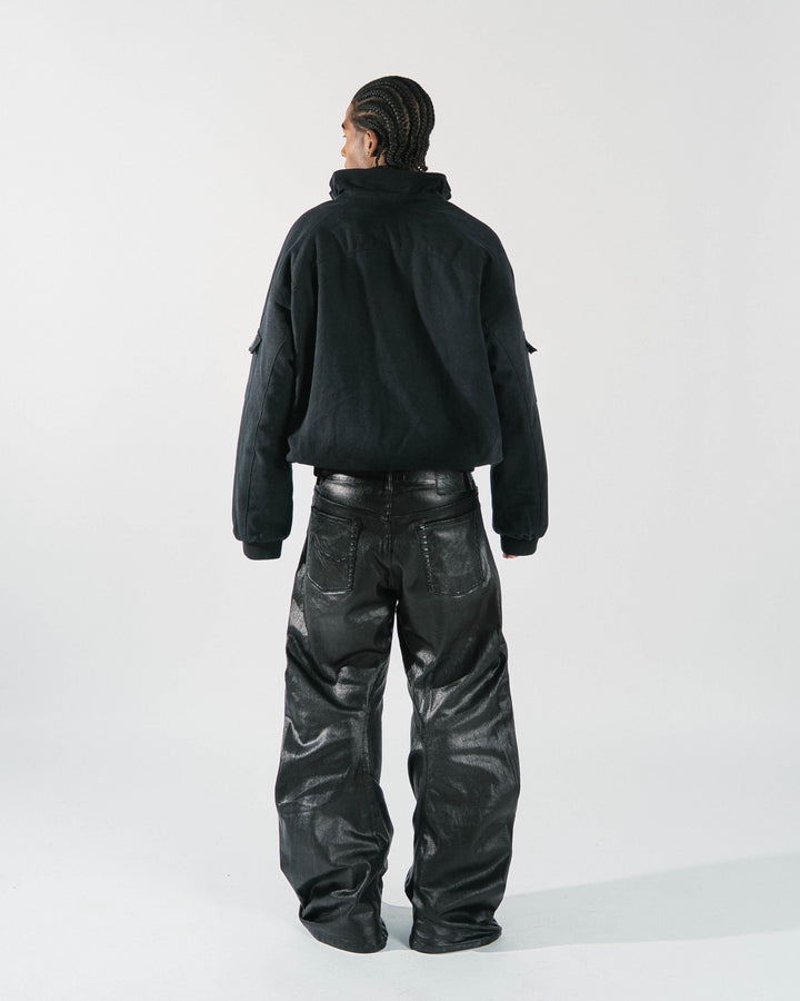 CANVAS BOMBER JACKET
