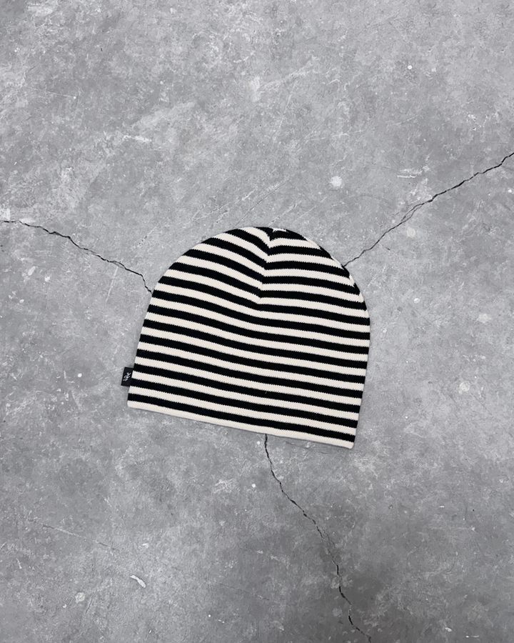 STRIPED OUT BEANIE