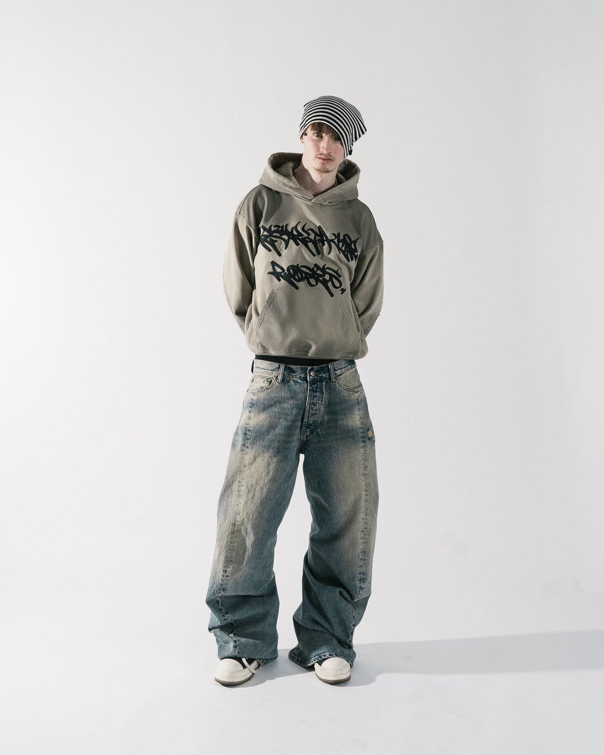 CONSTRUCTION DENIM - HEAVY WASH