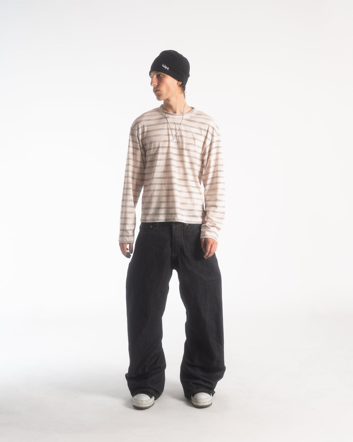 DIRTY STRIPED LONGSLEEVE