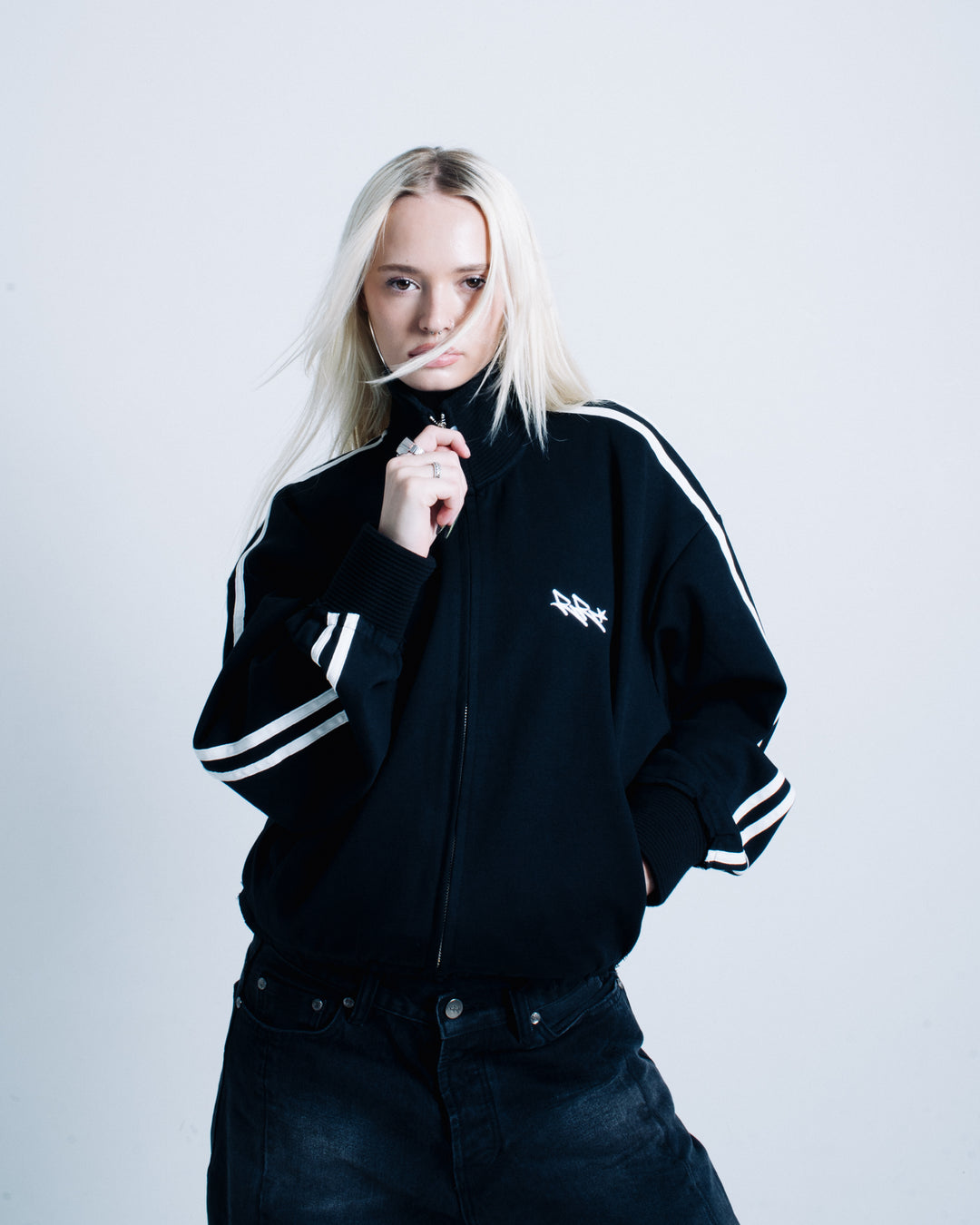 STRIPED TRACK JACKET