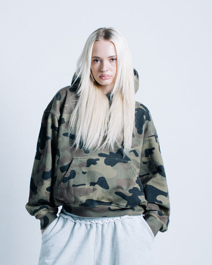 CALIGRAPHIE CAMO HOODIE